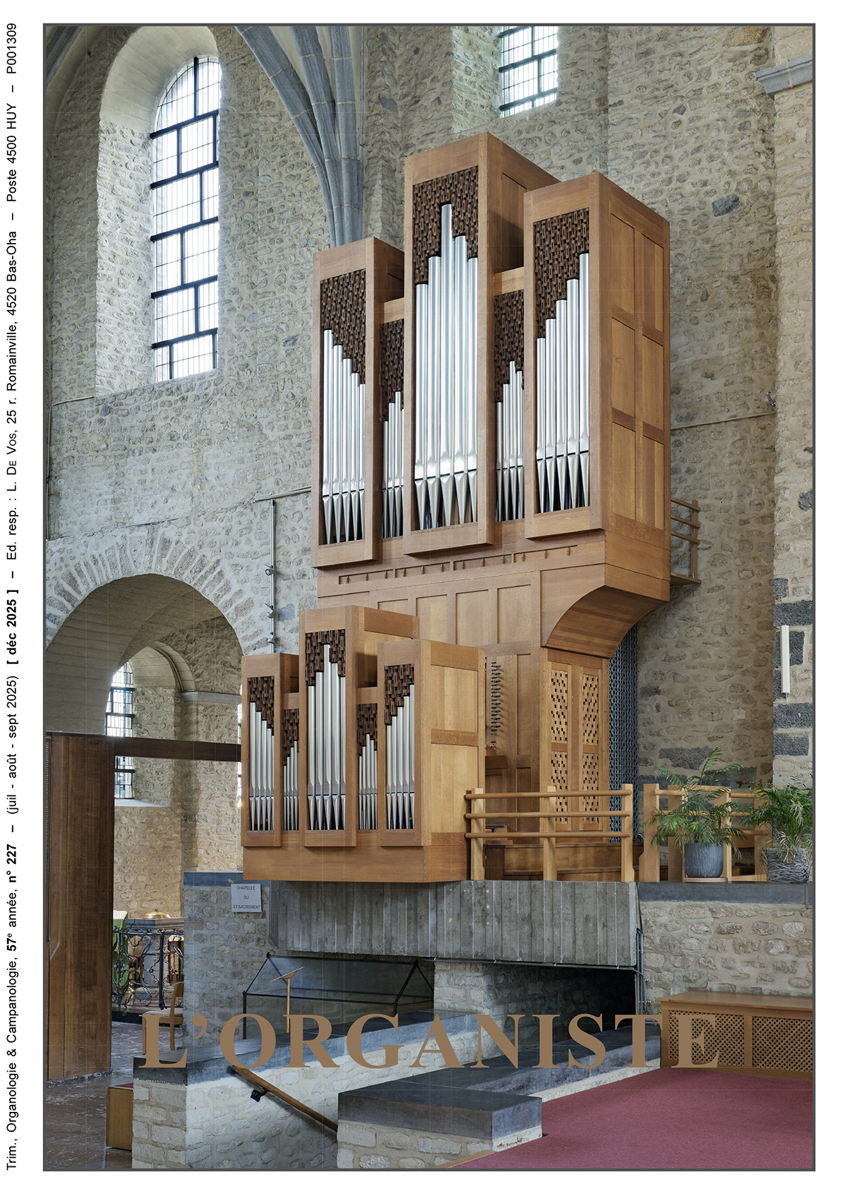 L`orgue P. Collon de la Collégiale Ste-Gertrude à Nivelles (1986)